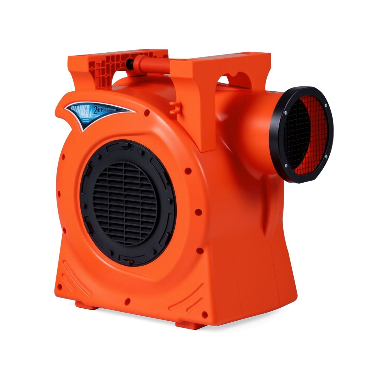 Coast Aufblasbares Gebläse – 2300-W-Elektroventilator – Für Hüpfburgen und Wasserrutschen – Orange