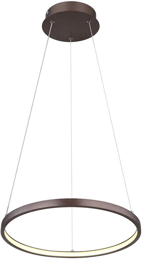 Globo - Hängeleuchte - Ralph - braun - Metall - Ø 39cm - LED - 67192-19BR