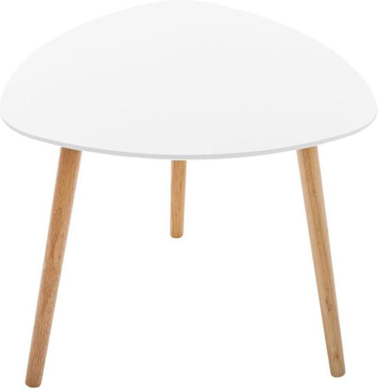 Atmosphera Créateur d'intérieur® Couchtisch im 3er-Set – Couchtisch – weiß – Holz – Eiche – Wohnzimmer