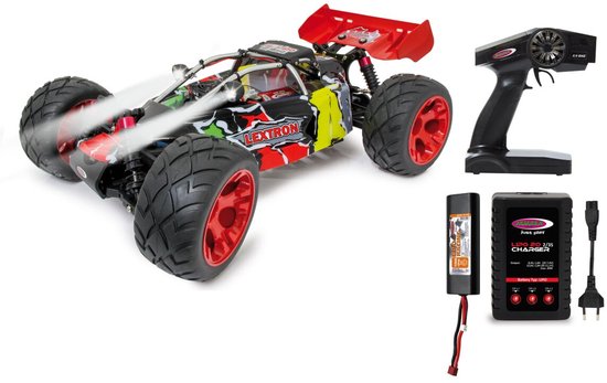 Jamara Lextron ferngesteuertes Modell-Buggy mit Elektromotor 1:10
