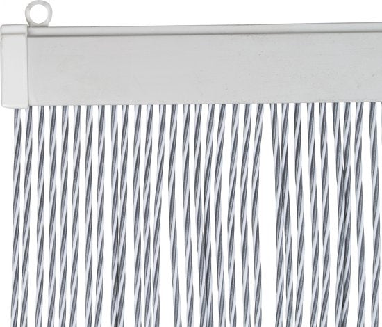 Arisol Fliegengitter – String – 220 x 100 cm – Grau/Weiß