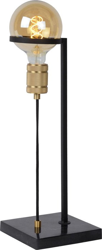 Lucide OTTELIEN – Tischlampe – 1xE27 – Schwarz