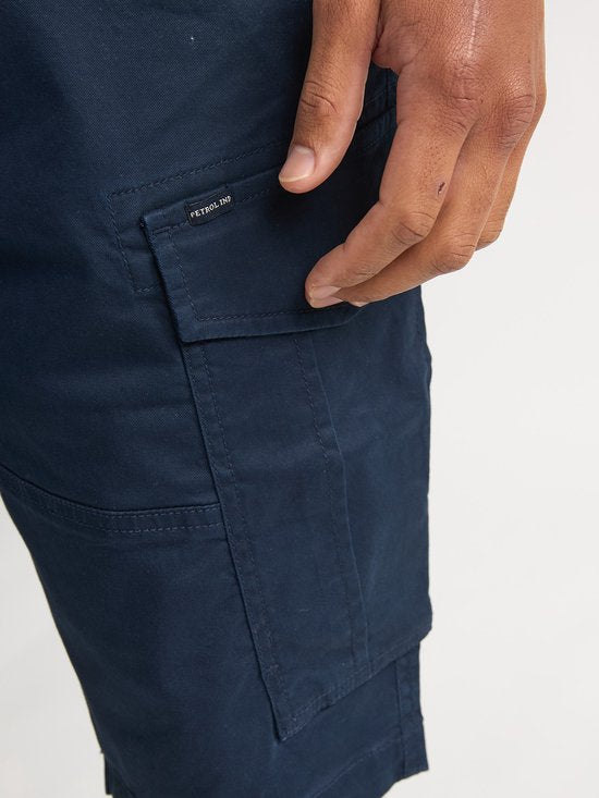 Petrol Industries - Herren Cargo-Shorts Heatwave - Blau - Größe L