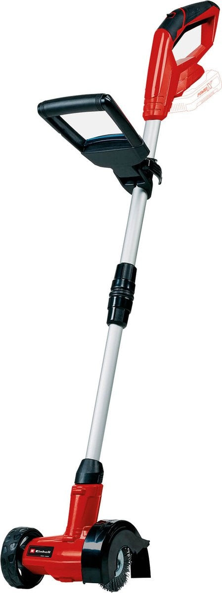 Einhell Accu Voegenreiniger GE-CC 18 Li-Solo Power X-Change (Li-Ion - 18 V - 1200 t/min - borsteldiameter 10 cm - incl. staal- en nylonborstel - zonder accu en lader)