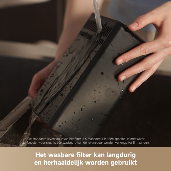 Dreame Lebensmittelabfallzerkleinerer SF25 – 2,5 l – extrem leise (27 dB) – geruchsfrei – selbstreinigend – elektrischer Küchenkompostierer für die Arbeitsplatte
