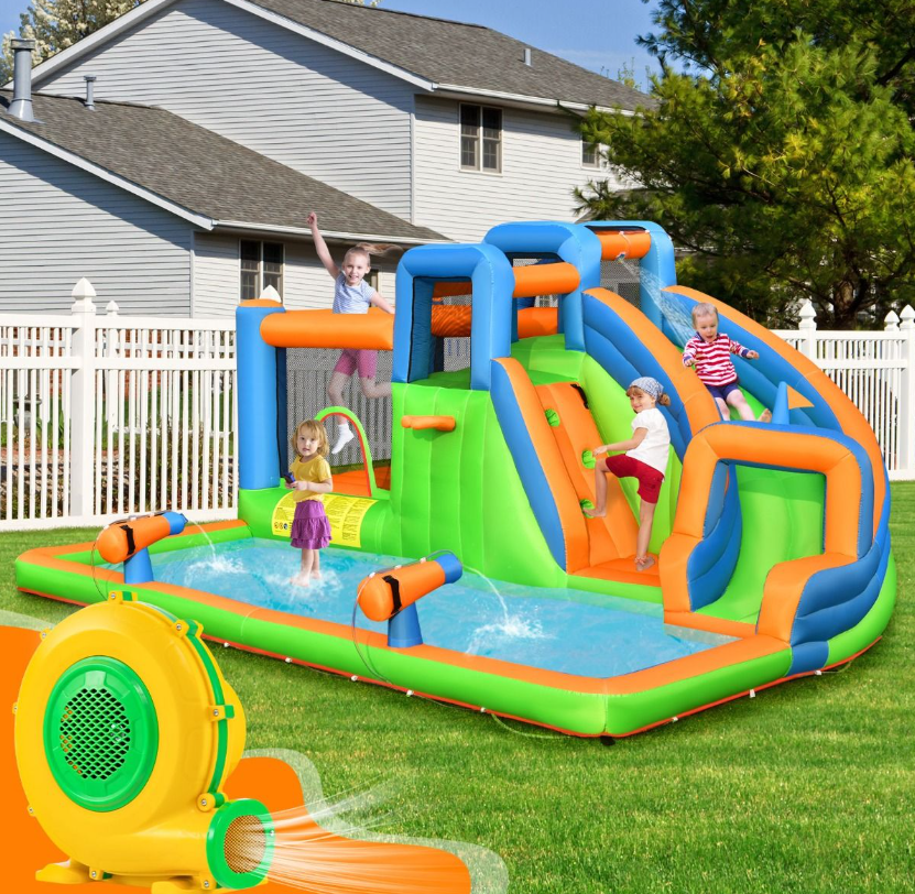 Coast Electric Air Blower 950W - Gelb - 42 x 24 x 40 cm - Ideal für Hüpfburgen und aufblasbare Rutschen