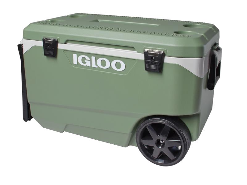 Igloo EcoCool Latitude 90 Roller-Kühlbox – 85 Liter – Vintage Green