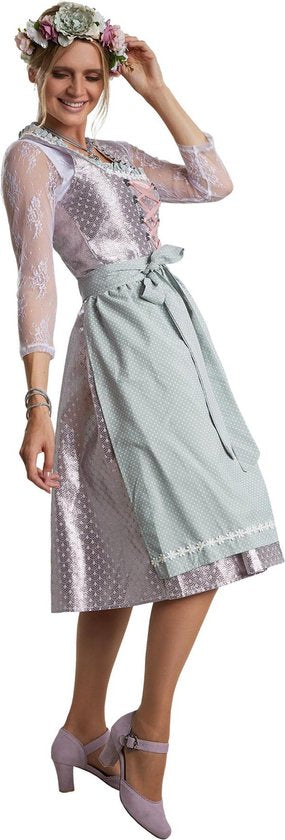 Dressforfun Faschingskostüm Midi-Dirndl Oberammergau Modell 2 – Damen – Größe L