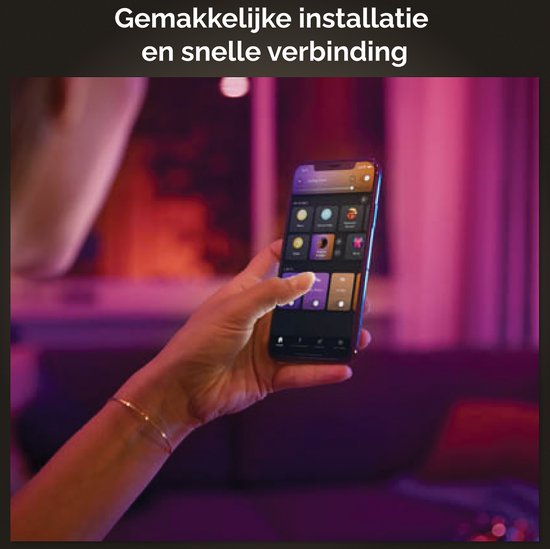 Philips Hue Ensis Hängeleuchte – weißes und farbiges Licht – schwarz