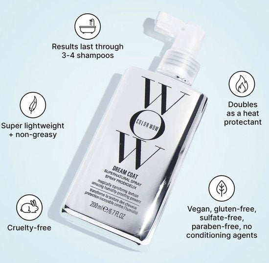 Color Wow Dream Coat Supernatural Spray - Haarspray für glattes und glänzendes Haar - 200 ml