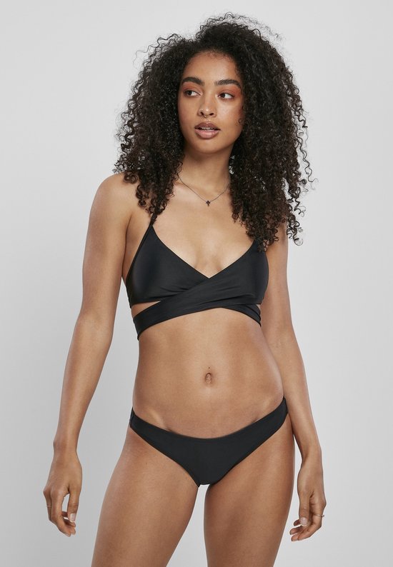 Urban Classics – Bonded-Bikini-Set – M – Schwarz