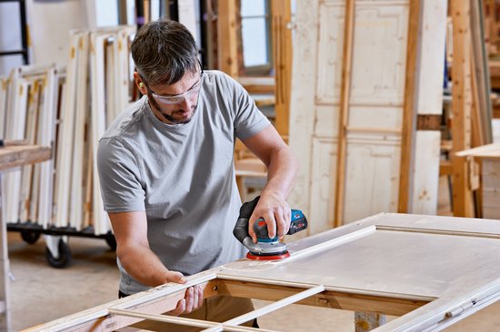 Bosch Professional GEX 18V-125 Exzenterschleifer – ohne 18-V-Akku und Ladegerät