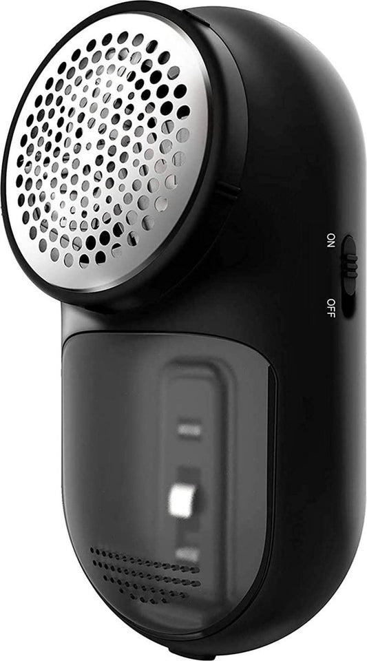 Lifeproducts Fusselentferner mit Fusselbürste - Elektrisch und wiederaufladbar - Entblätterer - Fusseldieb mit 3 Extraklingen und Aufbewahrungstasche