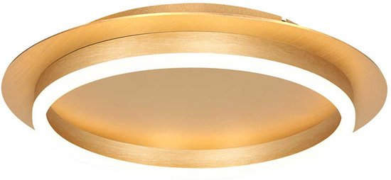 Deckenleuchte Ringlux 3655GO, goldene Deckenleuchte, Ø 32 cm, mit integrierter LED-Beleuchtung von Steinhauer