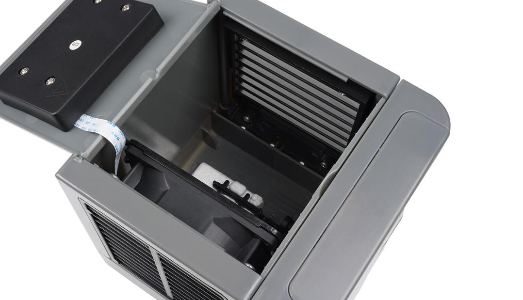 Princess 355500 Luftkühler – Mit 3 Geschwindigkeitsstufen – Grau – 14,2 x 14,2 x 14,8 cm