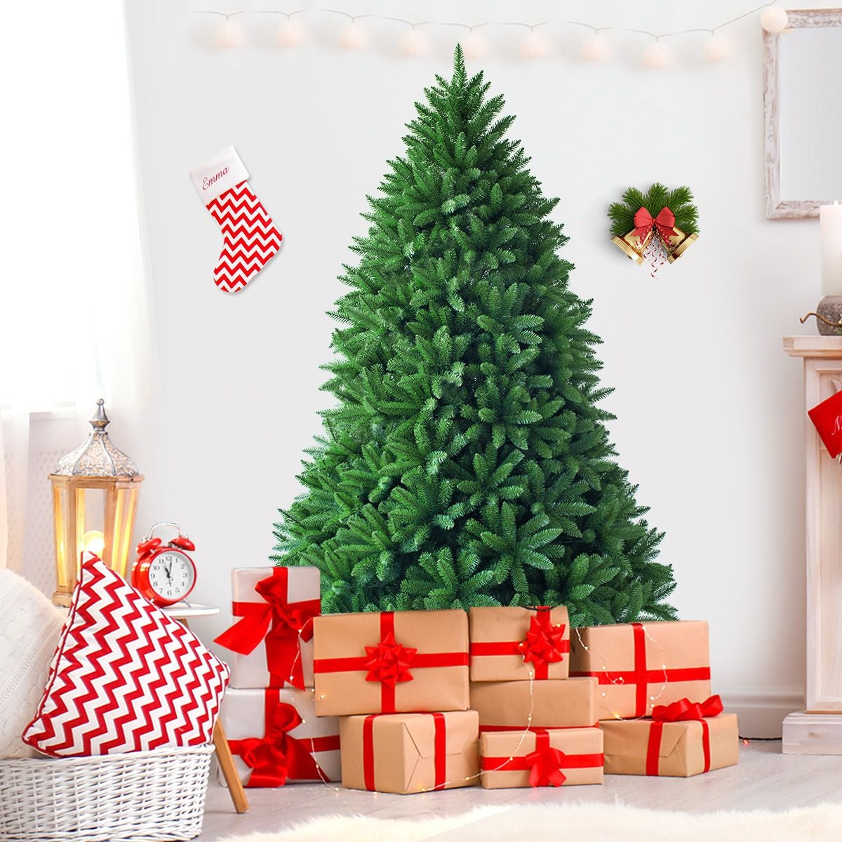 Coast 180 cm Künstlicher Weihnachtsbaum Weihnachtsbaum PVC Nadeln Kunst Baum Grün