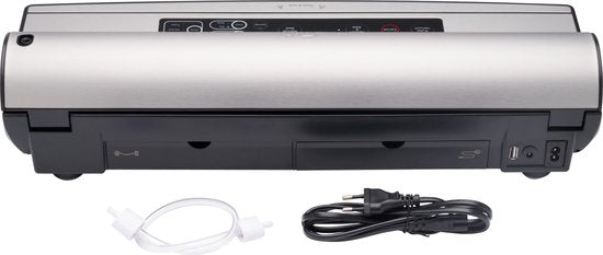 Solis Vac Prestige Maxi 5706 Vakuumierer - Vakuumierer inklusive Vakuumbeutel und Folie - Vakuumiergerät mit Marinatorfunktion und Schlauchanschluss - Extra groß
