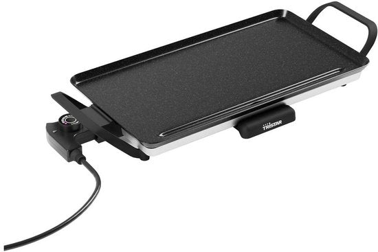 Tristar Backblech – BP-2667 – 2000 W – Gourmet, Grillplatte M 46 x 26 cm – 4–6 Personen