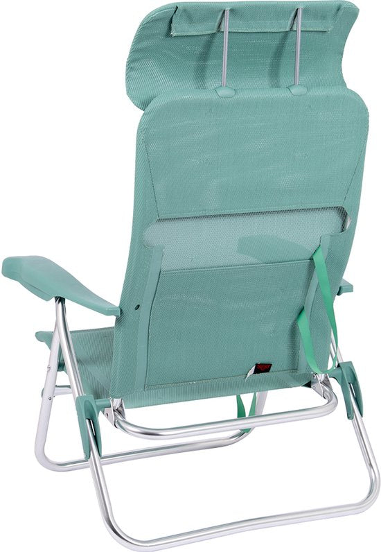 Crespo – Strandstuhl – AL/205 – Kompakt – Grün