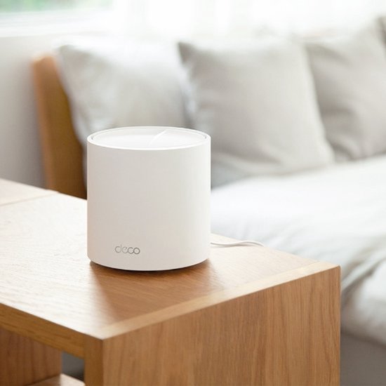 TP-Link Deco X50 – Mesh-WLAN – WLAN-Verstärker – WLAN 6 – 3000 Mbit/s – 3er-Pack