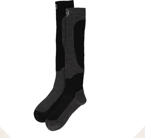 Apollo - Skisocken Unisex - Schwarzes Design - 2 Paar - Größe 43/46 - Skisocken Herren