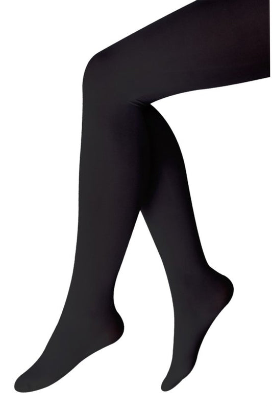 Angro Damen Thermoleggings Schwarz L/XL