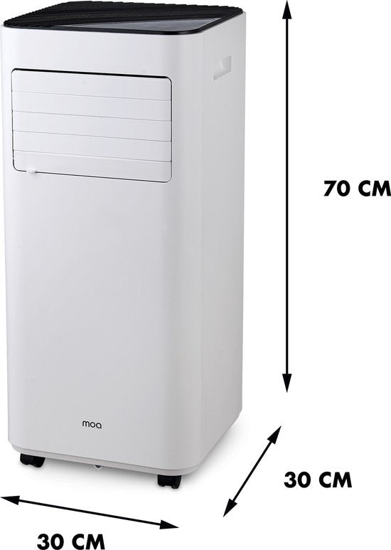 MOA Mobile Air Conditioner - Klimatisierung - Mit Rädern - 9000 BTU - Weiß