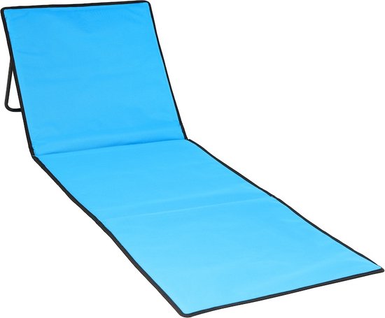 Feel Furniture - Hippe Strandliege mit Tragetasche - Blau