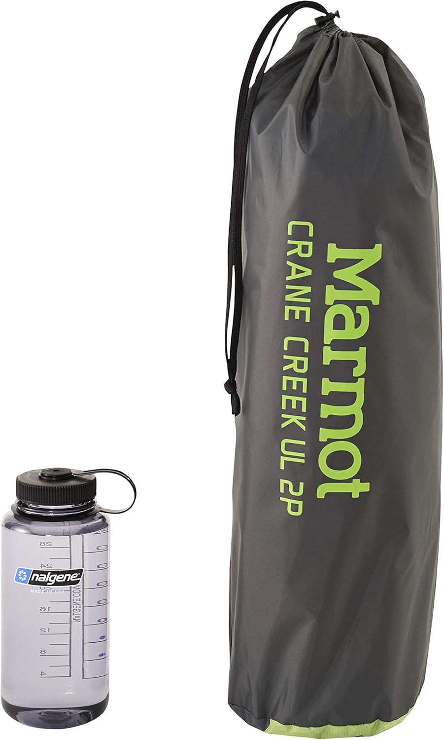 Marmot Crane Creek 2-Personen-Kuppelzelt – Macaw Green/Crocodile – 224 x 127 x 109 cm – Ultraleicht 1,81 kg