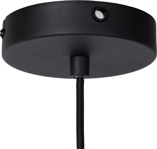 Lucide SIEMON – Hängeleuchte – Ø 40 cm – 1xE27 – Schwarz