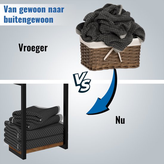 Handtuchhalter - Handtuchhalter - Für Bad und Küche - 86*32*18cm - Größe L