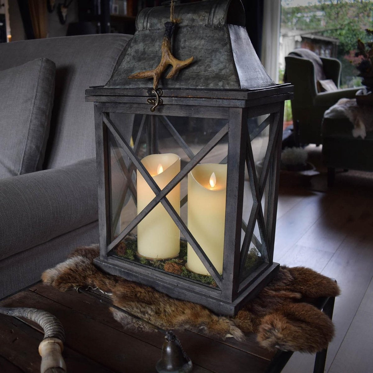 O'DADDYÂ¬Ã† LED-Kerzen mit beweglicher Flamme - 22cm 8d - Mit Timer und Dimmerfunktion - LED-Kerzen mit Fernsteuerung