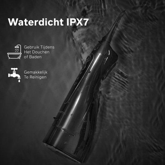 Bintoi® iSonic Black Series F600 - Wasserzahnseide - Zahnseidegeräte - Munddusche