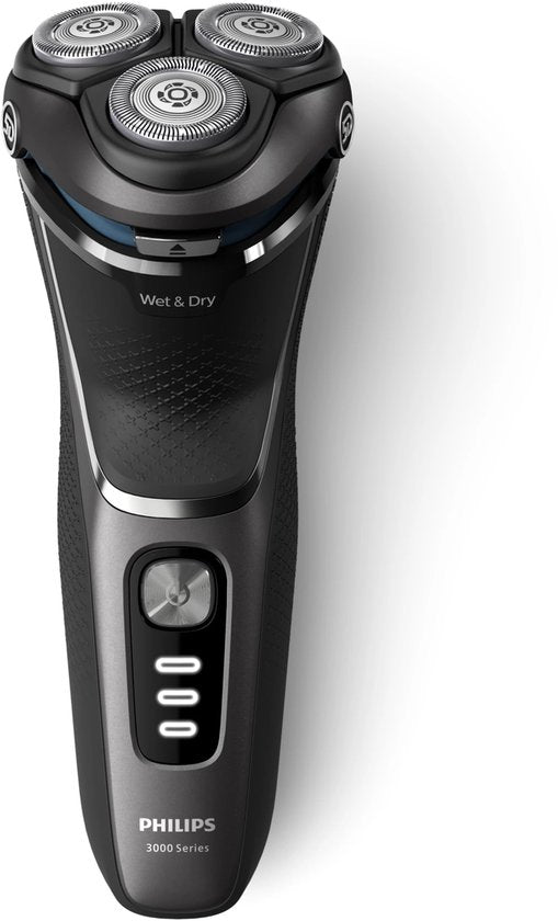 Philips Shaver 3000 Series S3343/13 – Elektrorasierer – mit Trimmer – für Männer – Dunkelgrau