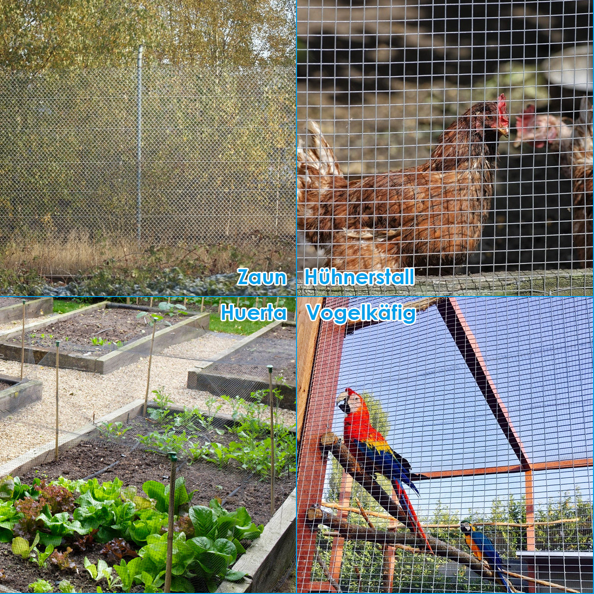 Coast 0,9 x 15 m ijzeren roosterstof met 7 x 7 mm openingen als ondersteuning voor boombescherming