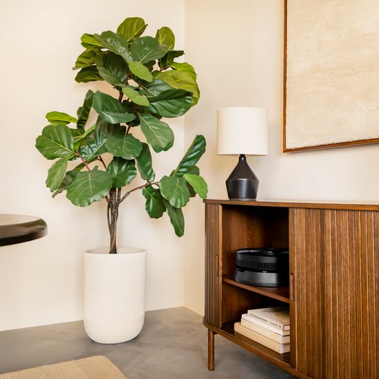 VONROC BREEZE Wireless Fan - Flüsterleise (<44 dB) - 24 Geschwindigkeitsstufen - Leicht und tragbar - 3 Windmodi: Natural, Sleep, Normal - Modular: Tisch- und Bodenventilator - Luxuriöses Touch-Display - Inkl. Fernbedienung - Schwarz