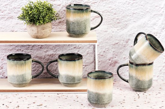 Becher GENESIS 40 cl – 6 Stück – Erde