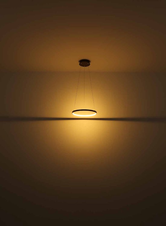 Globo - Hängeleuchte - Ralph - braun - Metall - Ø 39cm - LED - 67192-19BR