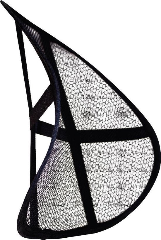 Lifetime - Ergonomische Rückenlehne - 39x39cm - Schwarz