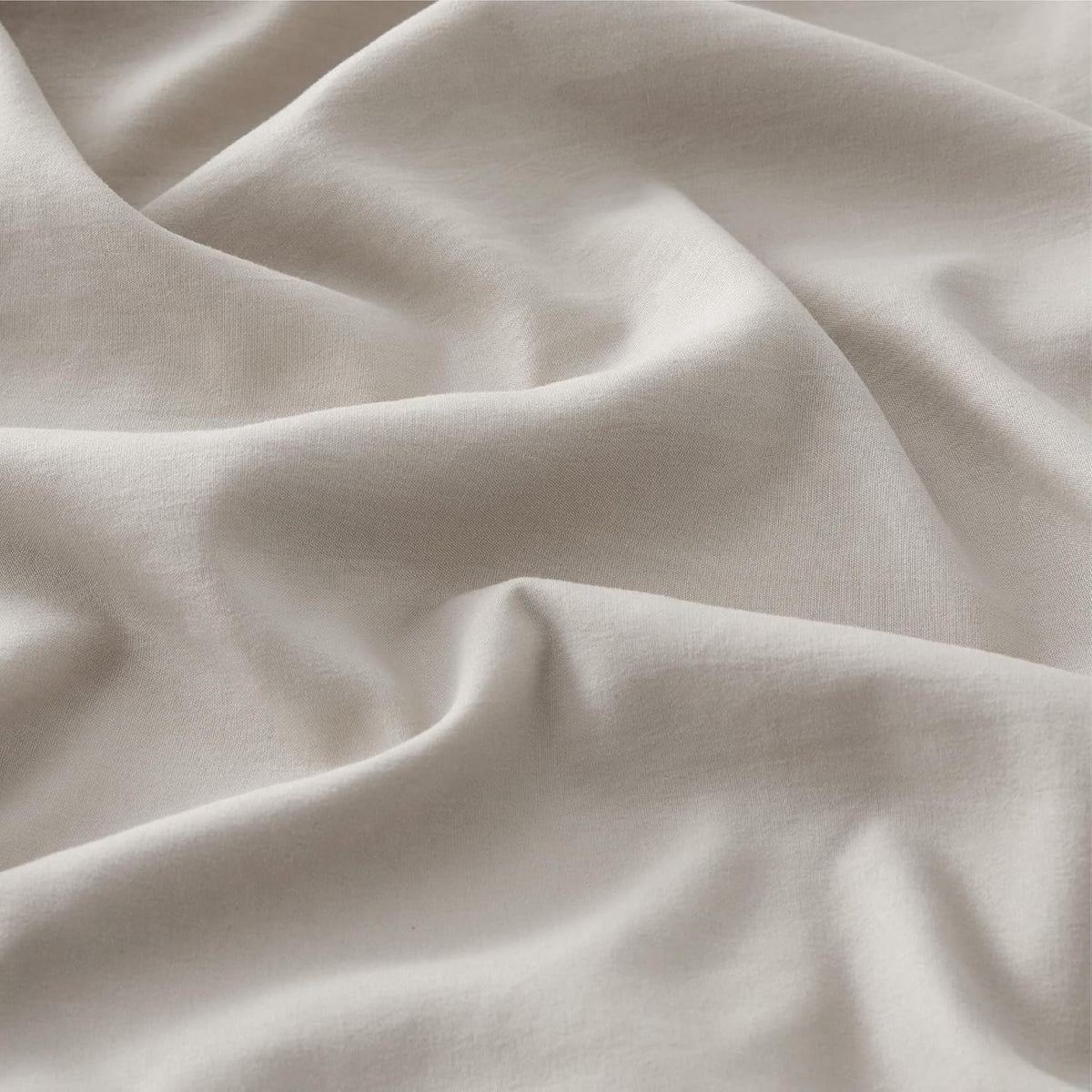 Bettwäsche 200 x 200 cm – 3-teilig – naturfarben – weich – OEKO-TEX – 90 % Polyester