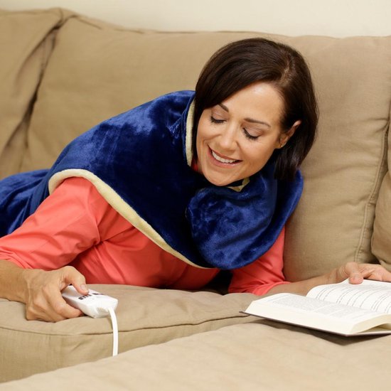 Wärme- und Massagedecke | Entspannung und Beruhigung der Muskeln | Lösung für Rückenschmerzen