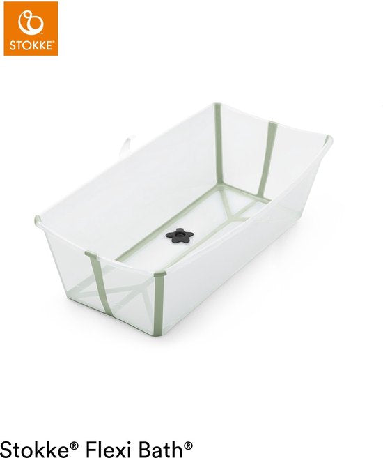 Stokke® Flexi Bath® XL – Transparent-Grün