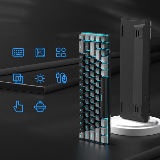 MageGee MK-BOX – Mechanische Tastatur – Gaming-Tastatur – Tastatur – Kabelgebunden – Red Switch