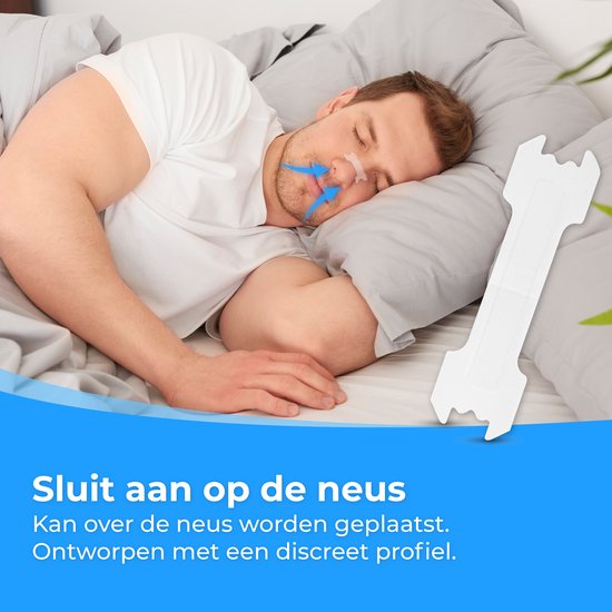 Nuvance Nasalstrips 100 Stück - Nasenpflaster - Transparent - Anti-Schnarch-Pflaster - Nasenspreizer - Schnarchen - Besser atmen