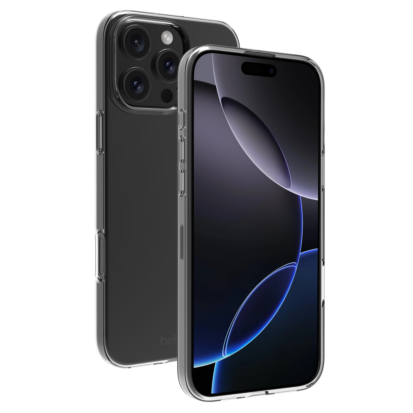 BeHello Handyhülle iPhone 16 Pro Max Dünne Gel-Hülle - Transparent