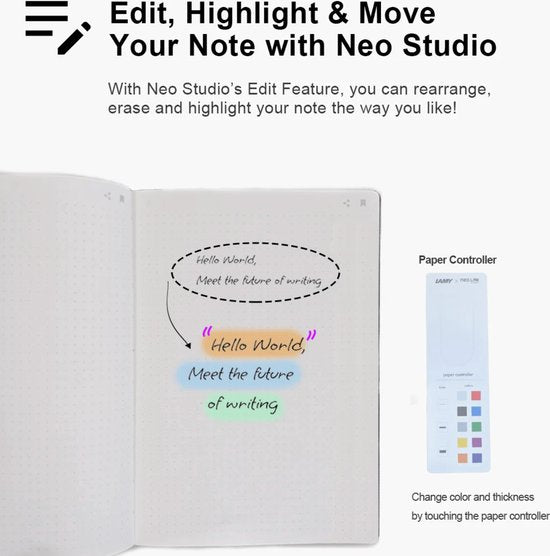 Neolab Smartpen M1 – digitaler Stift – digitales Schreiben – intelligenter Stift – Blau