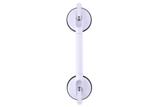 Vivamore Griff - Ausziehbar - Mit Saugnäpfen - 45 x 12,5 x 7,5 cm - Weiß