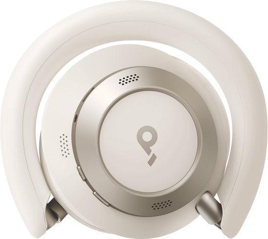 soundcore by Anker Space One Pro Kabellose Over-Ear-Kopfhörer, Weiß – Kopfhörer – Aktive Geräuschunterdrückung, Multipoint-Verbindung, 60 Stunden Akkulaufzeit, Bluetooth 5.3, LDAC, Hi-Res-zertifiziert, kompakt zusammenklappbar