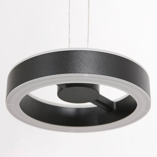 Steinhauer - Pendelleuchte - Piola - schwarz - Acryl Metall - Designleuchte - LED - 3501ZW