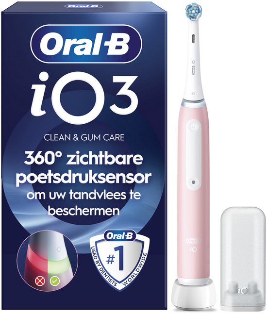 Oral-B iO 3N Elektrische Zahnbürste – Rosa
